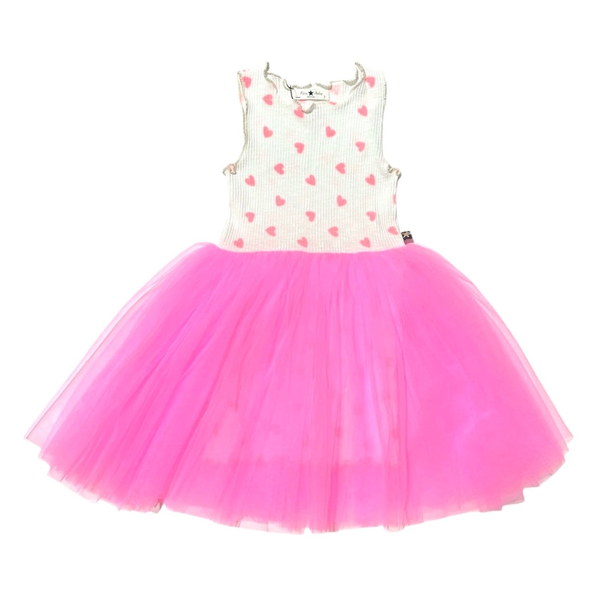 HEARTS TUTU DRESS - DRESSES