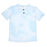 HENLEY TIE DYE TSHIRT - COZII BY T2LOVE