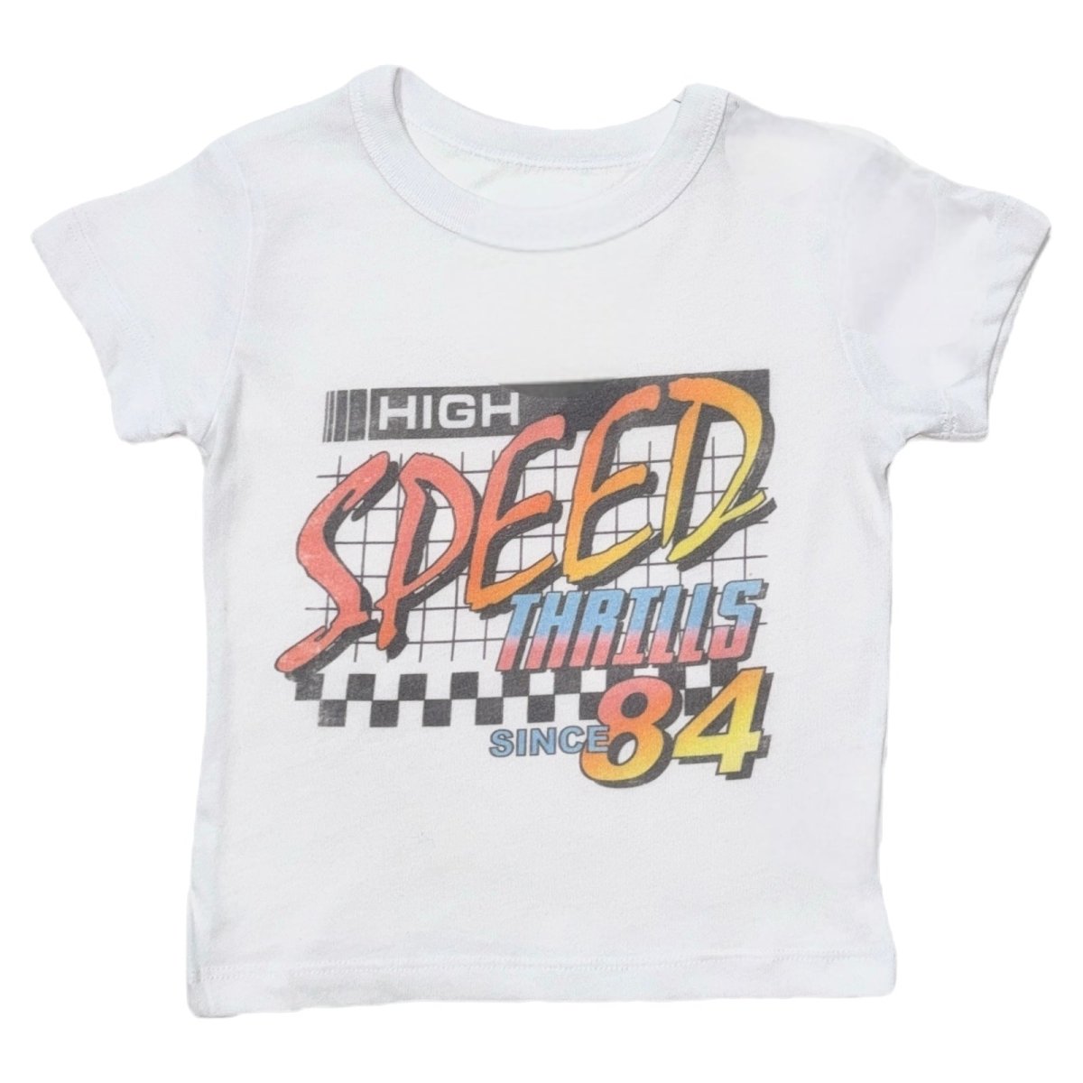 HIGH SPEED RACE CAR TSHIRT - SHORT SLEEVE TOPS