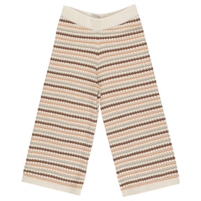 HONEYCOMB STRIPE KNIT PANTS - RYLEE + CRU