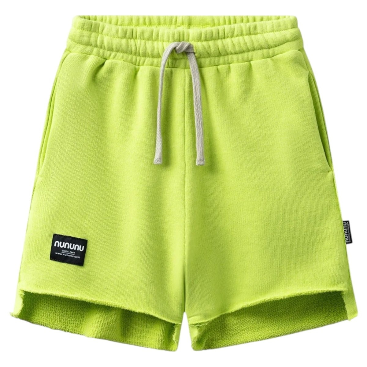 HOT LIME UNBALANCED SHORTS - SHORTS