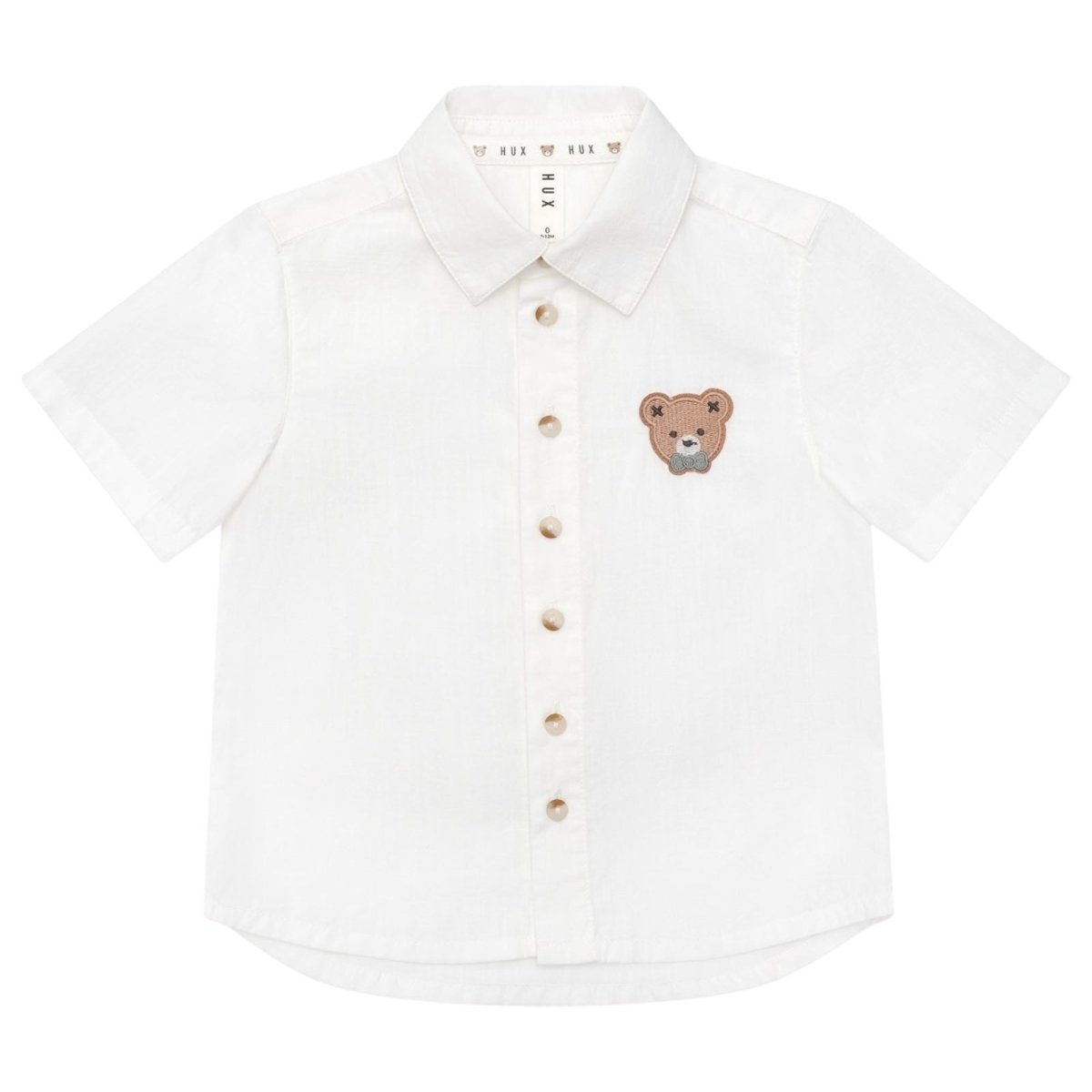 HUXBEAR SIGNATURE BUTTON DOWN TOP (PREORDER) - HUXBABY