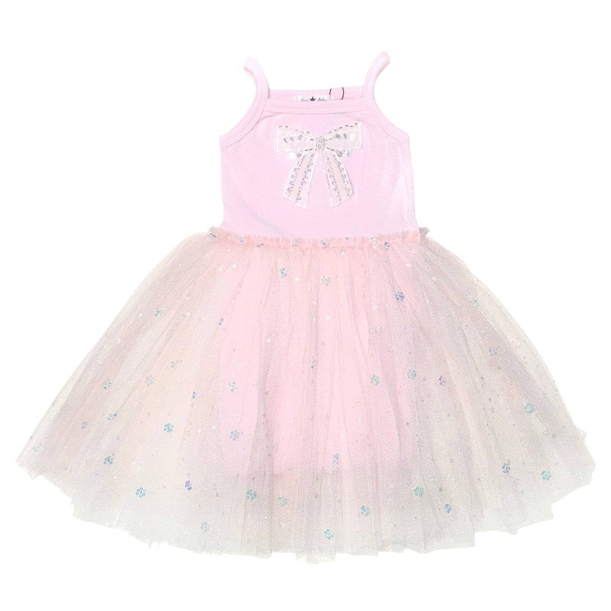 ISABEL BOW TUTU DRESS - DRESSES