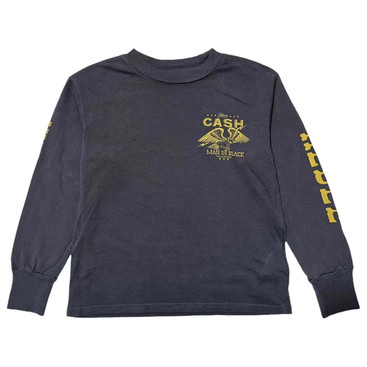 JOHNNY CASH AMERICAN REBEL LONG SLEEVE TSHIRT - LONG SLEEVE TOPS