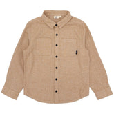 JOURNEY FLANNEL BUTTON DOWN TOP (PREORDER) - FEATHER 4 ARROW