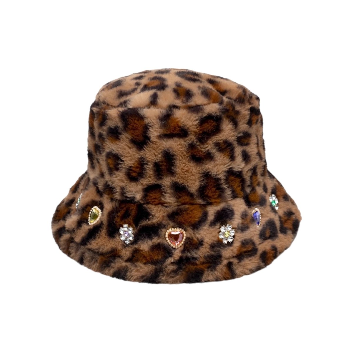 JUNGLE JEWELED BUCKET HAT - HATS