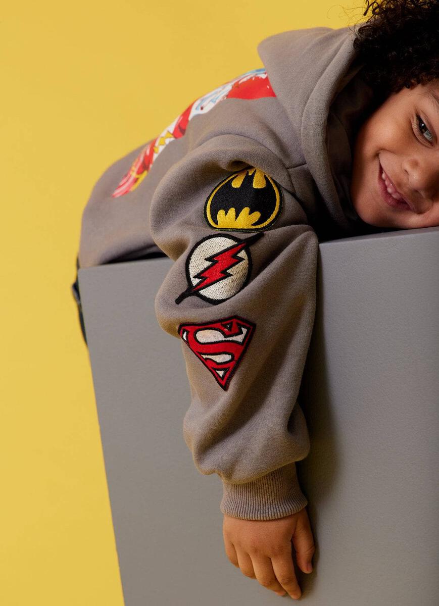 JUSTICE LEAGUE SUPERHERO HOODIE (PREORDER) - LOLA AND THE BOYS