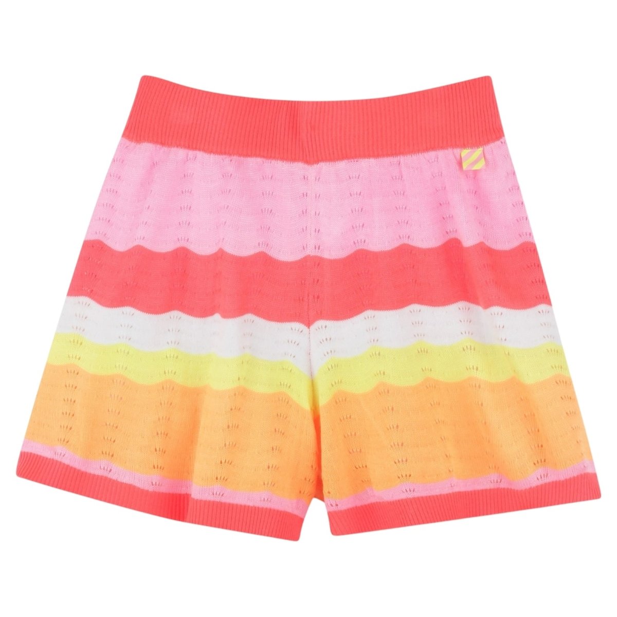 KNIT STRIPE SHORTS - SHORTS