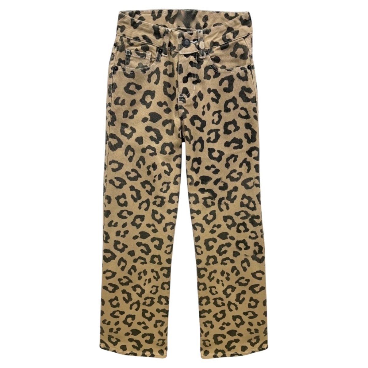 LEOPARD CHICAGO JEANS - PANTS