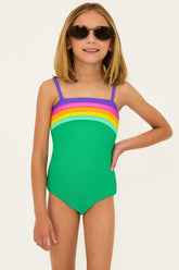 LIL JESSICA TECHNICOLOR ONE PIECE SWIMSUIT (PREORDER) - BEACH RIOT KIDS