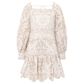 LILY EMBROIDERED DRESS (PREORDER) - MARLO