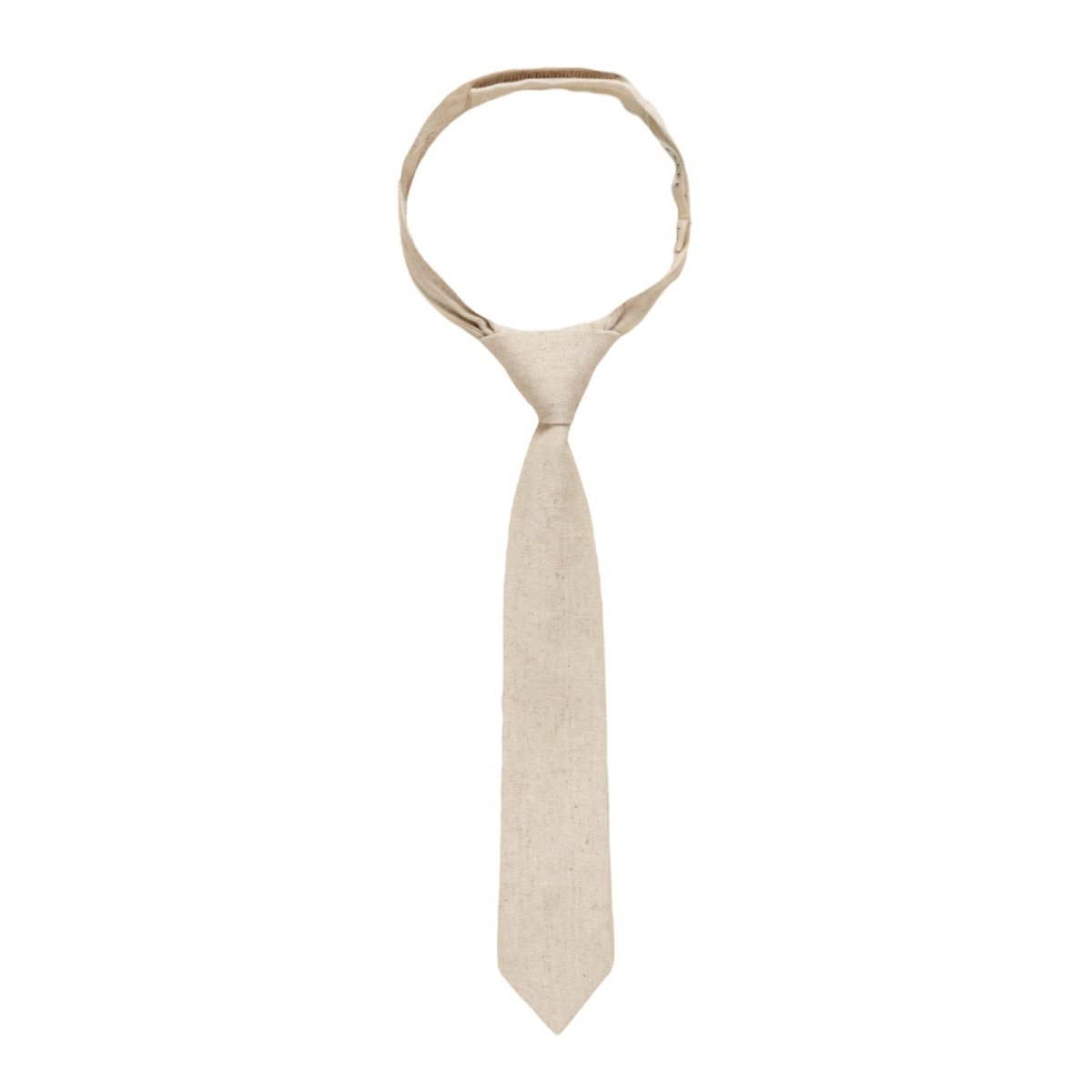 LINEN SKINNY TIE - NORALEE