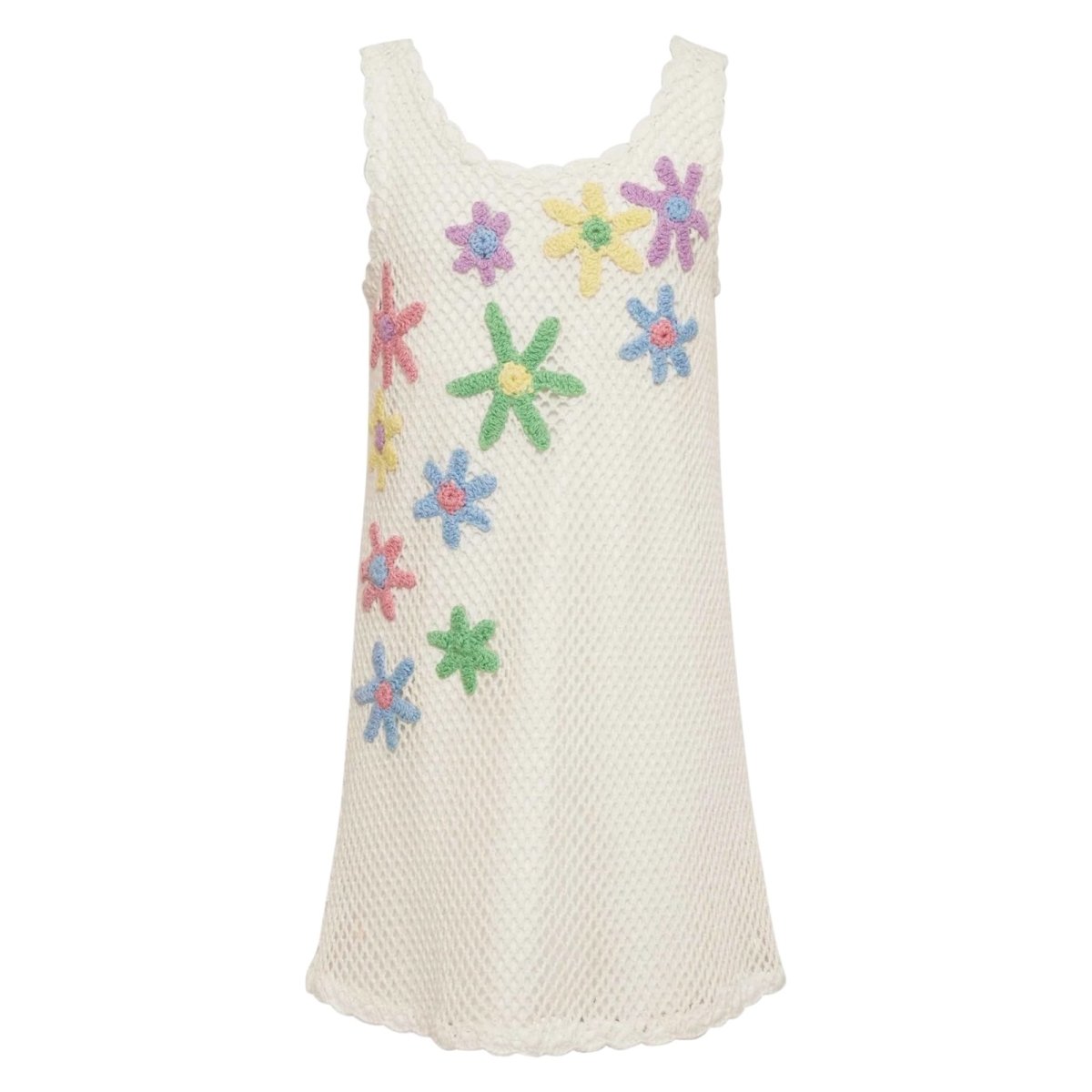 LITTLE DIANA CROCHET DRESS - BEACH RIOT KIDS