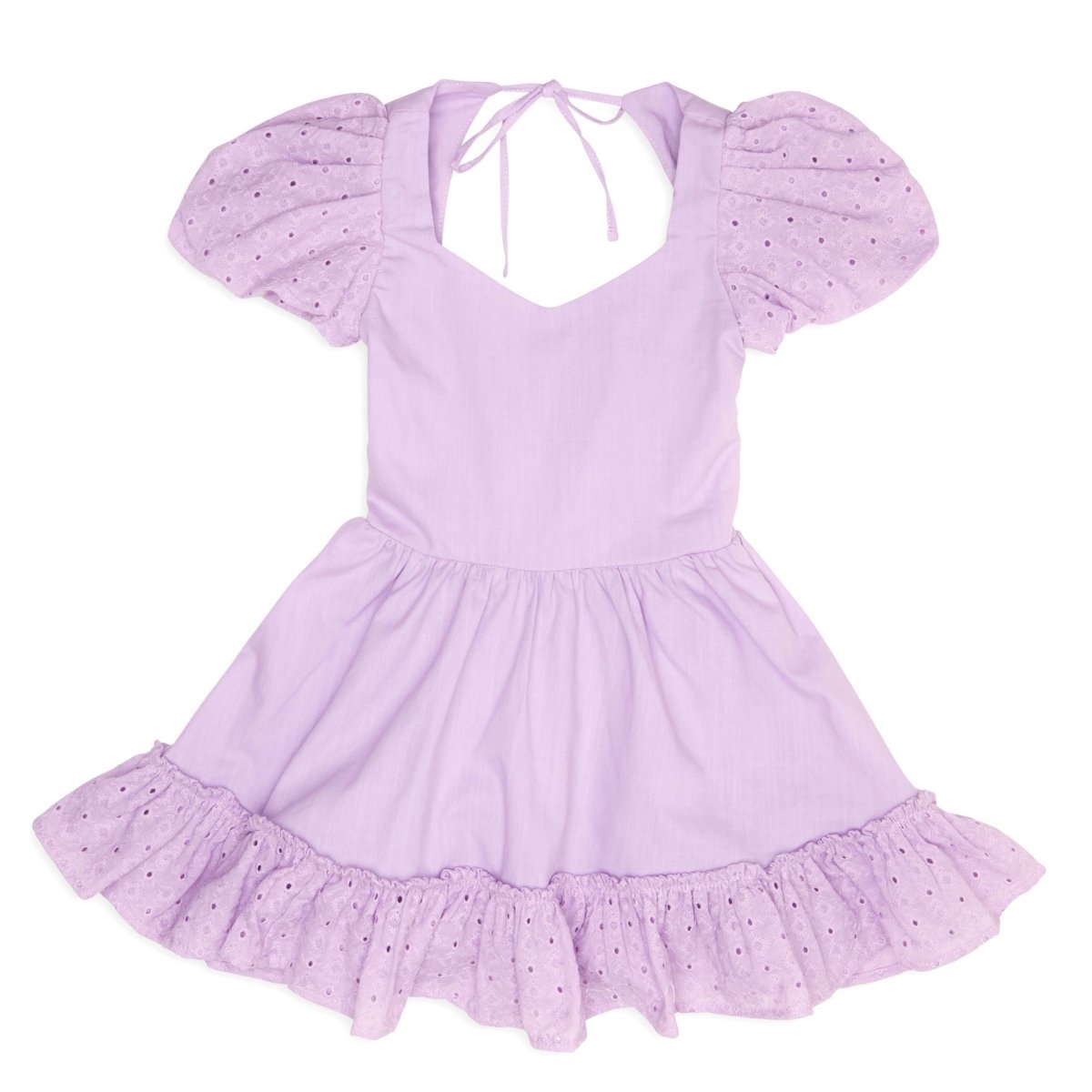 LOGAN LACE TRIM DRESS - LITTLE PEIXOTO