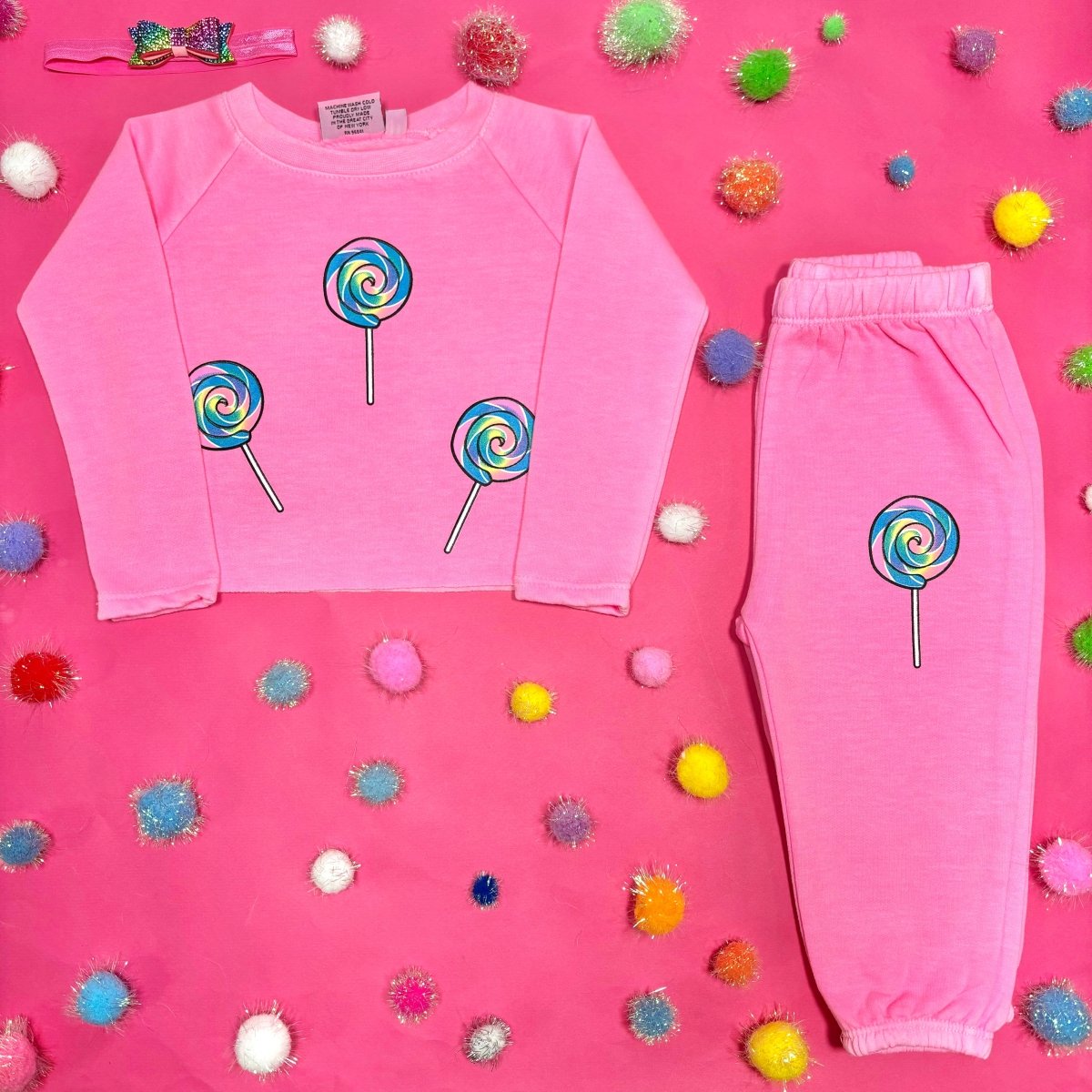 LOLLIPOP SWEATSHIRT AND SWEATPANTS SET - FIREHOUSE