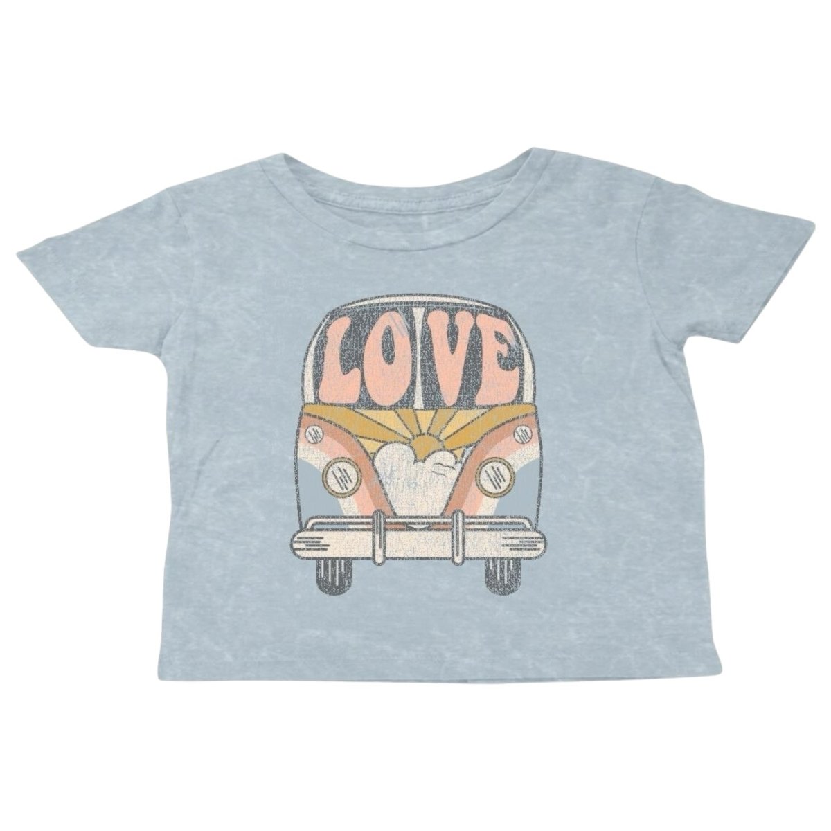 LOVE BUS BOXY TSHIRT (PREORDER) - TINY WHALES