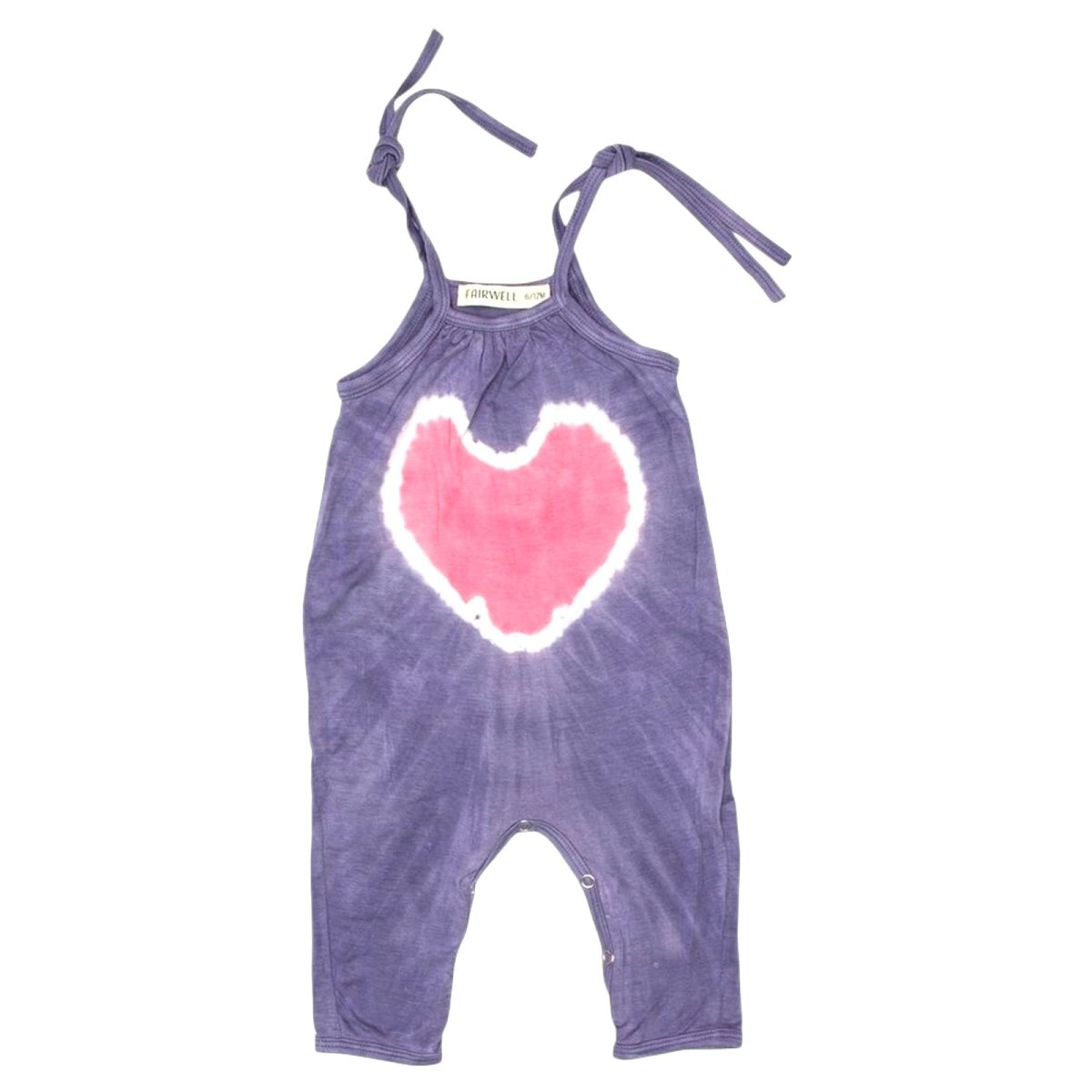 LOVE HEART PLAYA ROMPER - ROMPERS