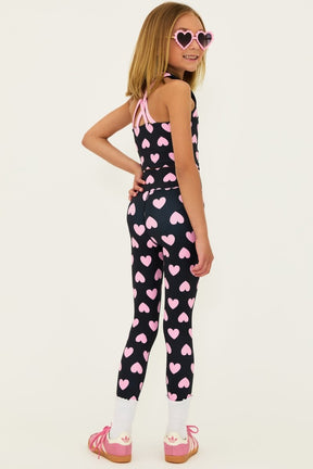 LOVE HEARTS LITTLE PEPPA LEGGINGS (PREORDER) - BEACH RIOT KIDS