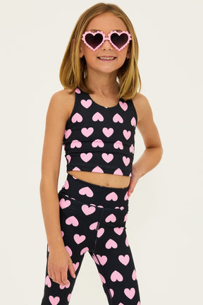 LOVE HEARTS TANK TOP (PREORDER) - BEACH RIOT KIDS