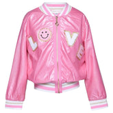 LOVE PATCHES LIGHTWEIGHT BOMBER JACKET (PREORDER) - SARA SARA