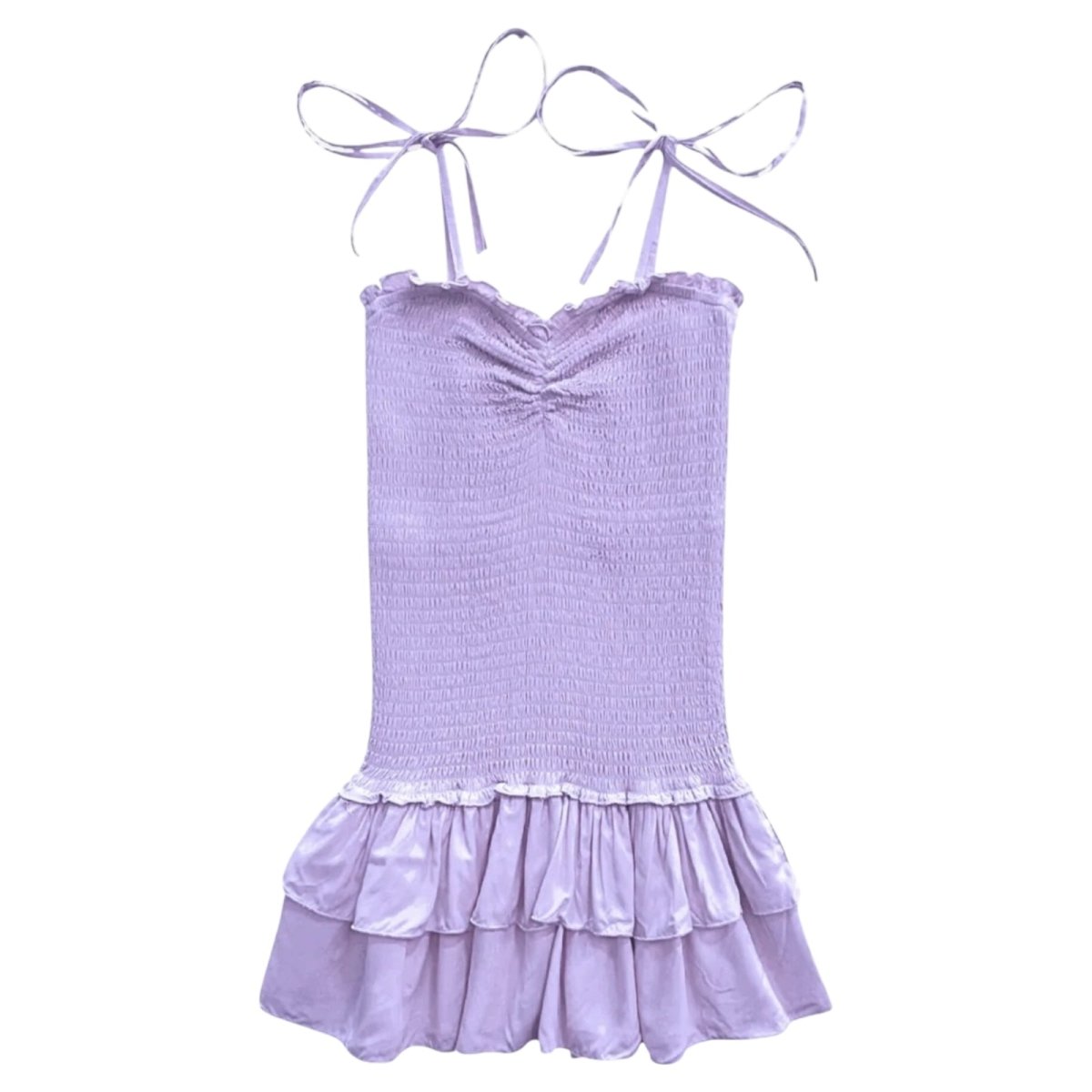 MIA SMOCKED DRESS - DRESSES