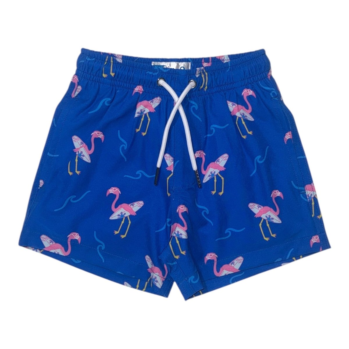 MIAMI FLAMINGO SWIM TRUNK - SWIM TRUNKS