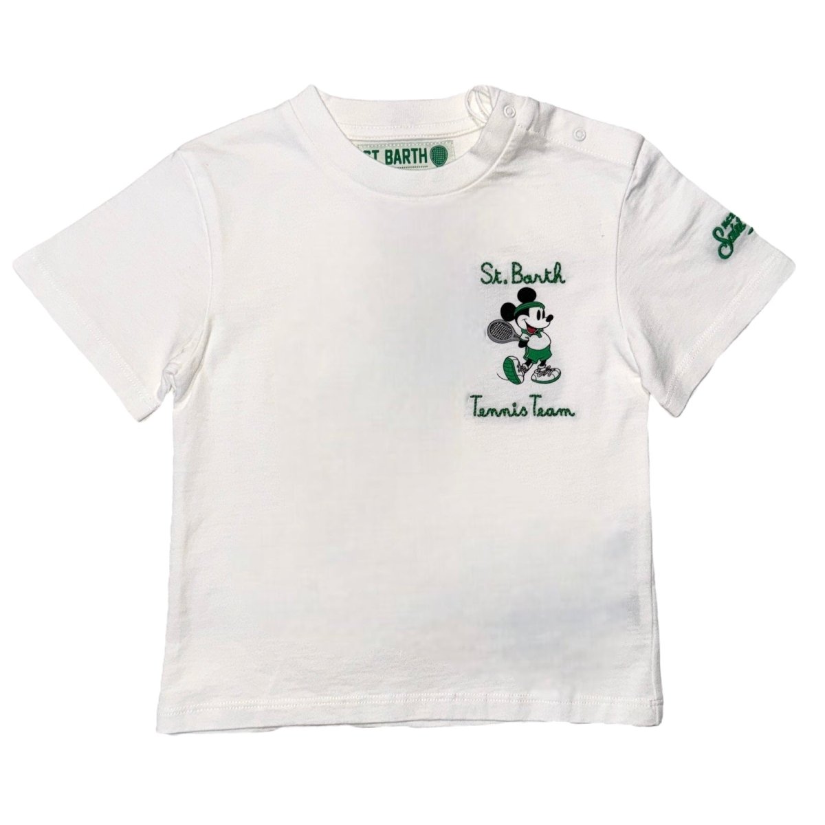 MICKEY ST BARTH TENNIS TSHIRT - MC2 SAINT BARTH KIDS