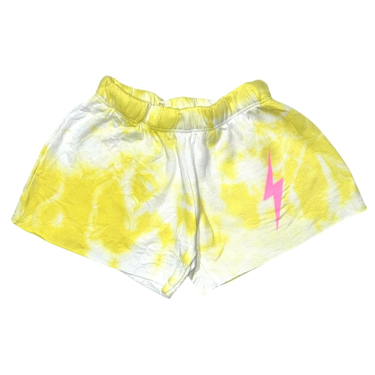 NEON BOLT LEMON CLOUD SHORTS - FIREHOUSE