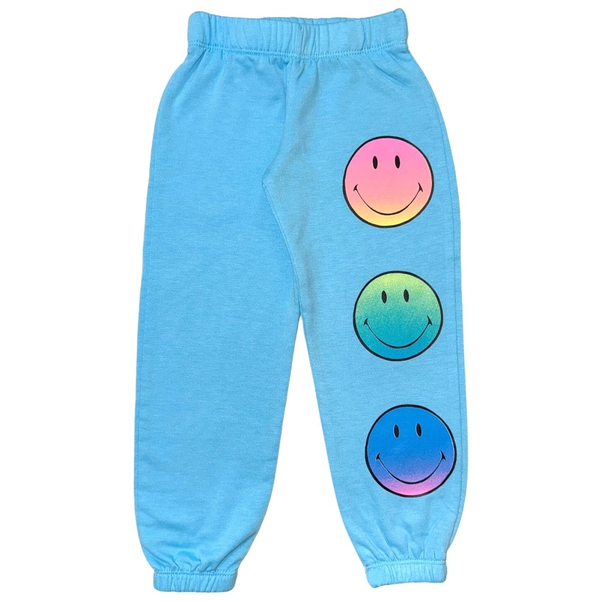 NEON SMILEY FACE SWEATPANTS - FIREHOUSE