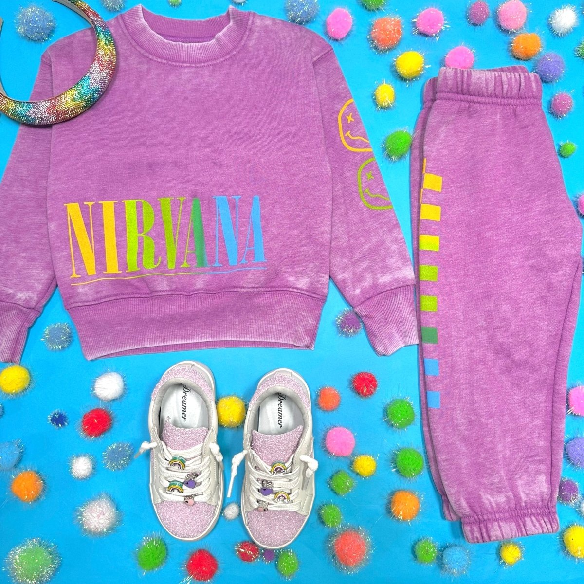 NIRVANA SWEATSHIRT - ROWDY SPROUT