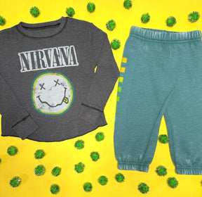 NIRVANA THERMAL LONG SLEEVE TOP (UNISEX) - ROWDY SPROUT