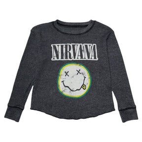 NIRVANA THERMAL LONG SLEEVE TOP (UNISEX) - ROWDY SPROUT