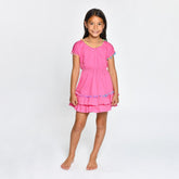 NISSI POM POM DRESS (PREORDER) - LITTLE PEIXOTO