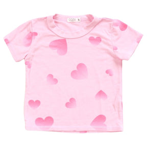 OMBRÉ HEART TSHIRT - COZII BY T2LOVE