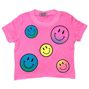 OMBRÉ SMILEY FACE TSHIRT - FIREHOUSE