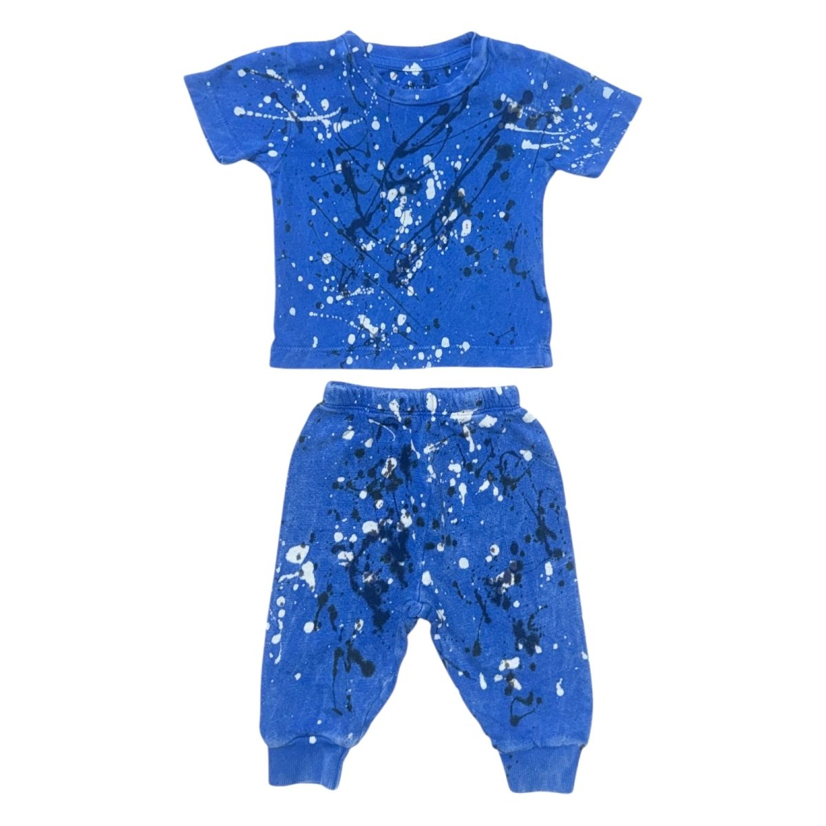 PAINT SPLATTER TSHIRT AND SWEATPANTS SET - CALIFORNIAN VINTAGE