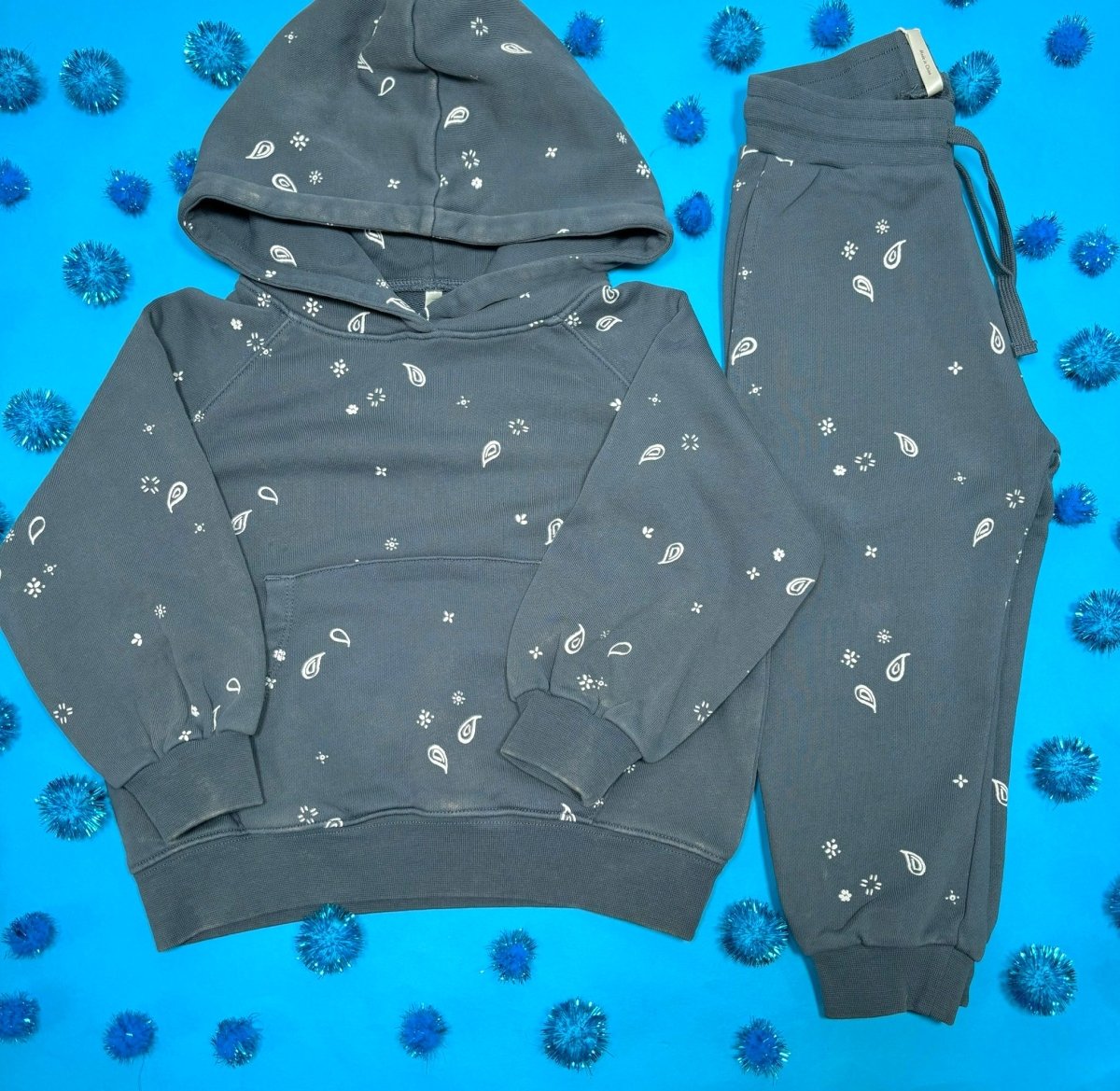 PAISLEY HOODIE - HOODIES