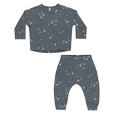 PAISLEY LONG SLEEVE TOP AND SWEATPANTS SET - RYLEE + CRU