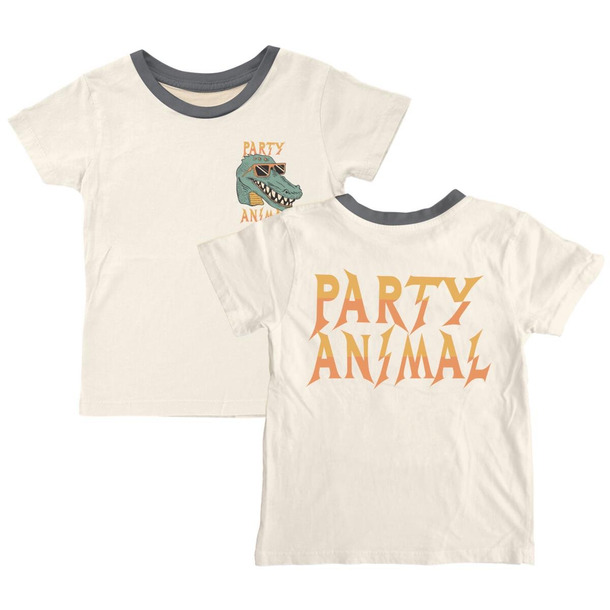 PARTY ANIMAL TSHIRT (PREORDER) - TINY WHALES