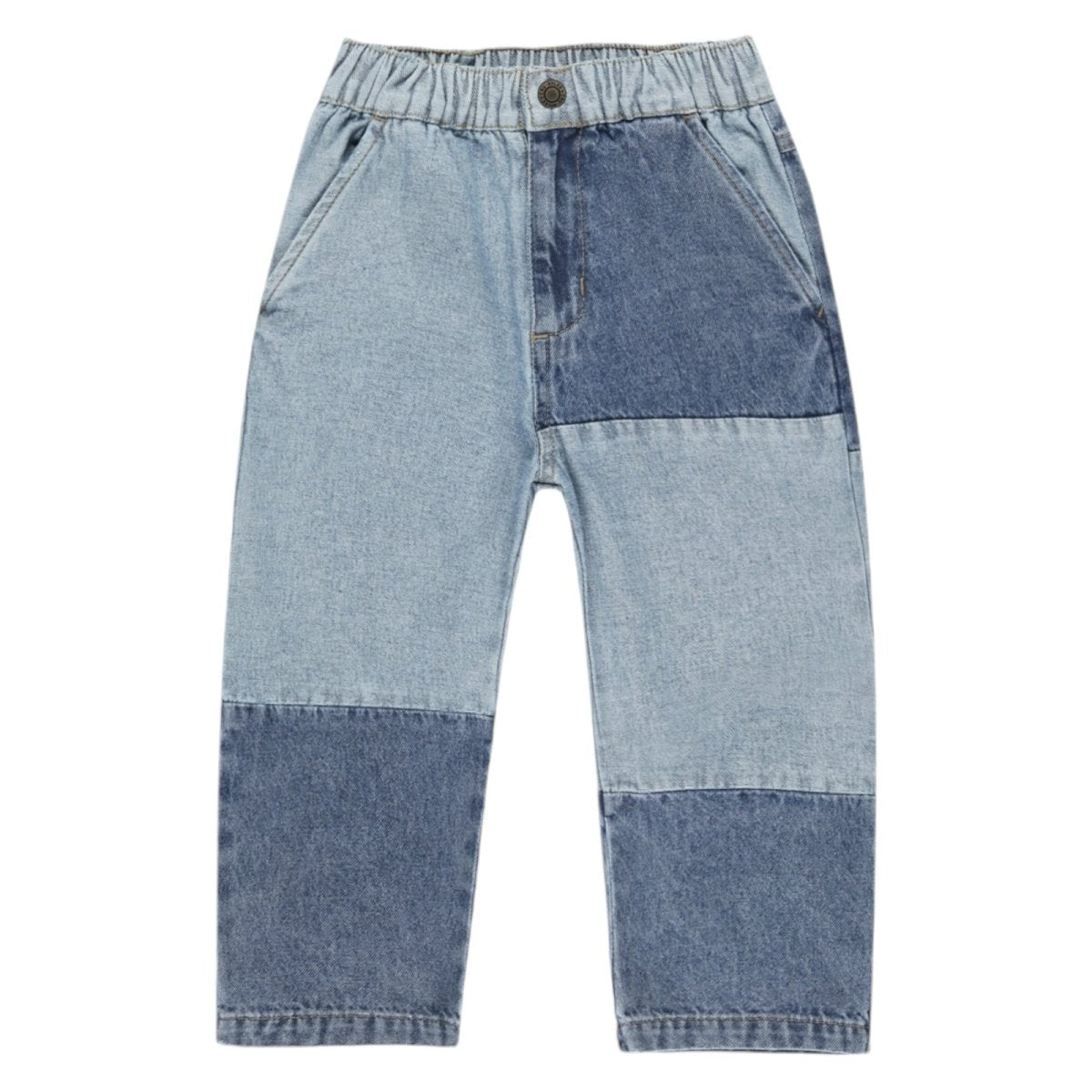 PATCH DENIM PANTS - RYLEE + CRU