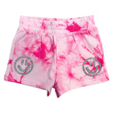 PEACE SIGN TIE DYE SHORTS (PREORDER) - MIA NEW YORK