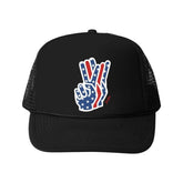 PEACE STARS TRUCKER HAT - BUBU