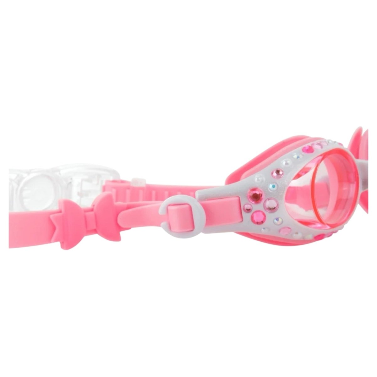 PEARL WHITE BEAUTIFUL BOWS GOGGLES (PREORDER) - BLING2O