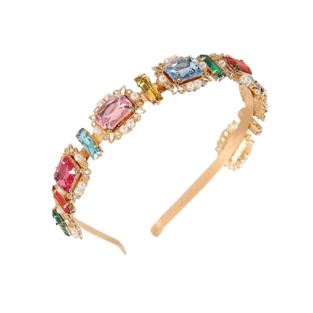 PEARLS & JEWEL HEADBAND (PREORDER) - FUN FETY