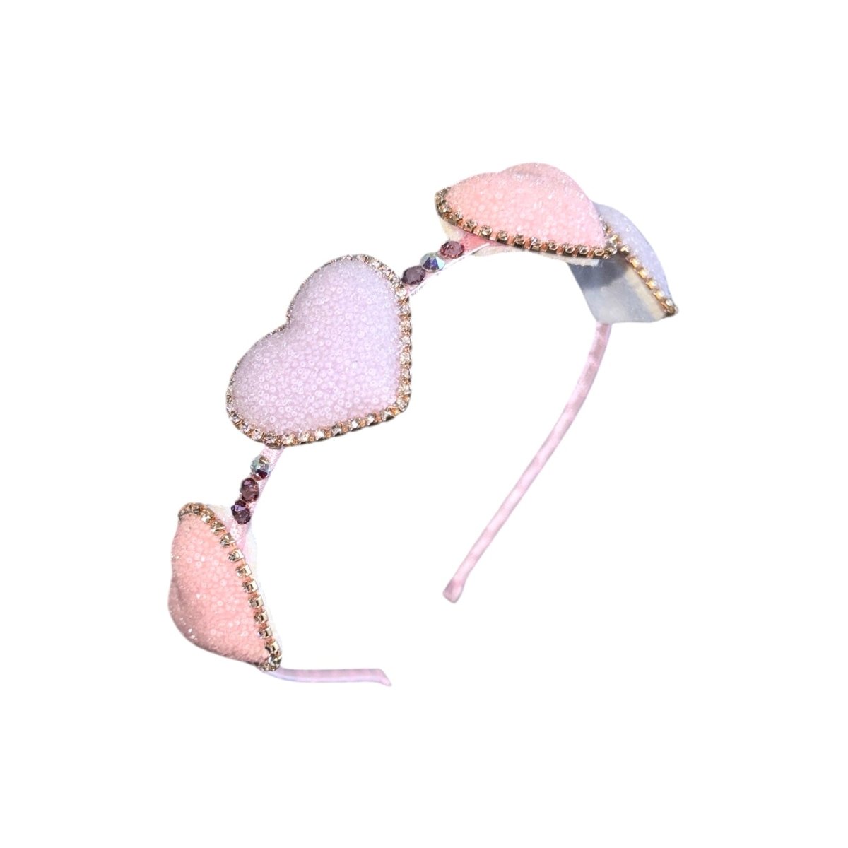 PUFF HEART HEADBAND - BARI LYNN