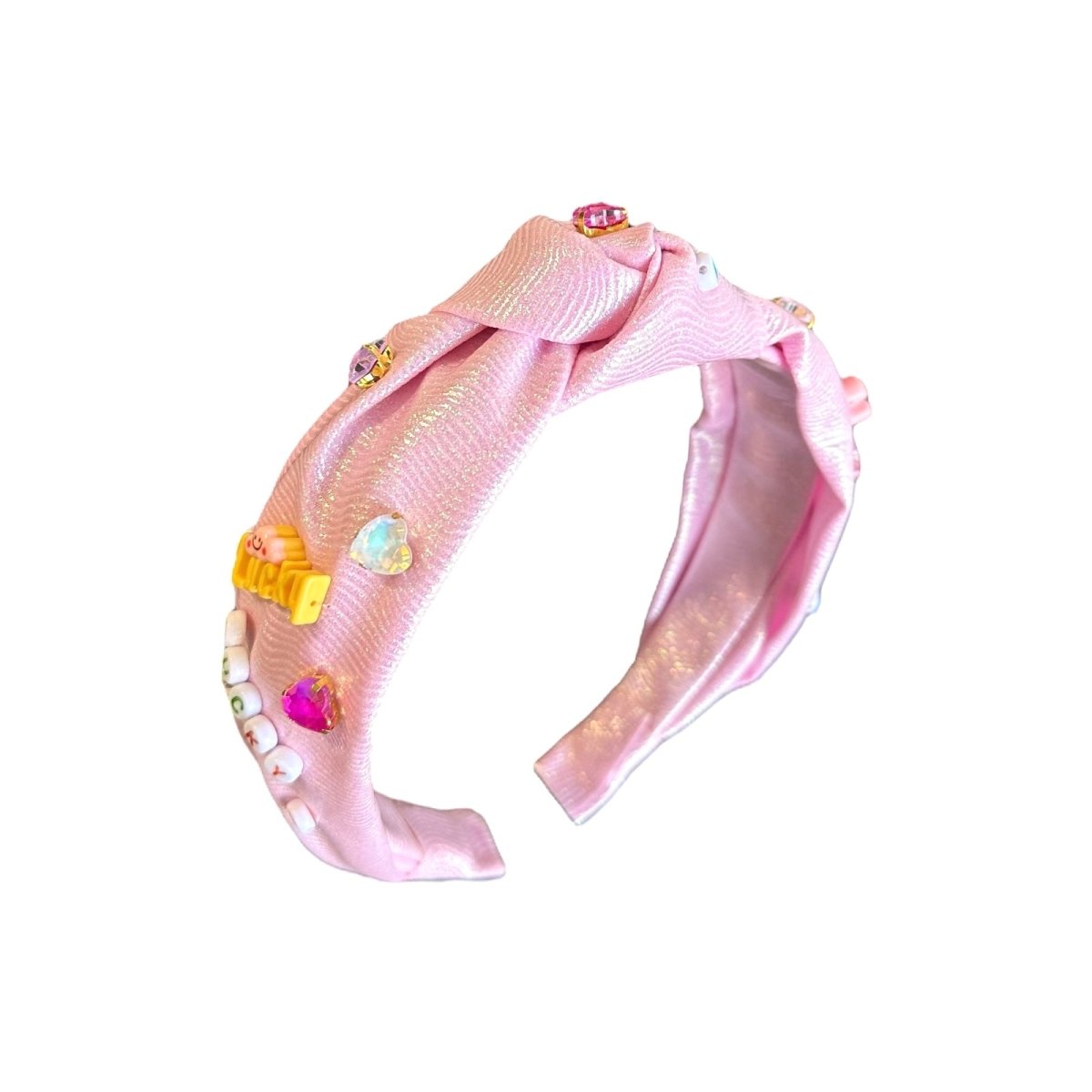 RAINBOW BEADED HEADBAND - BARI LYNN