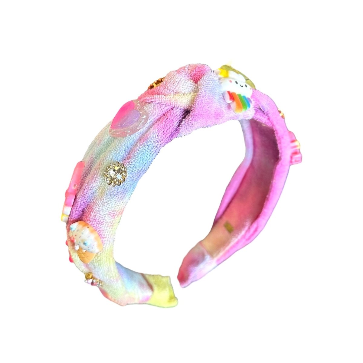 RAINBOW CHARM HEADBAND - BARI LYNN