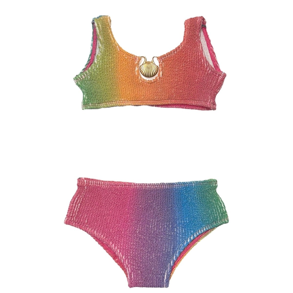 RAINBOW SEA KINI TWO PIECE BIKINI - CLEONIE SWIM