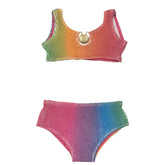 RAINBOW SEA KINI TWO PIECE BIKINI - CLEONIE SWIM