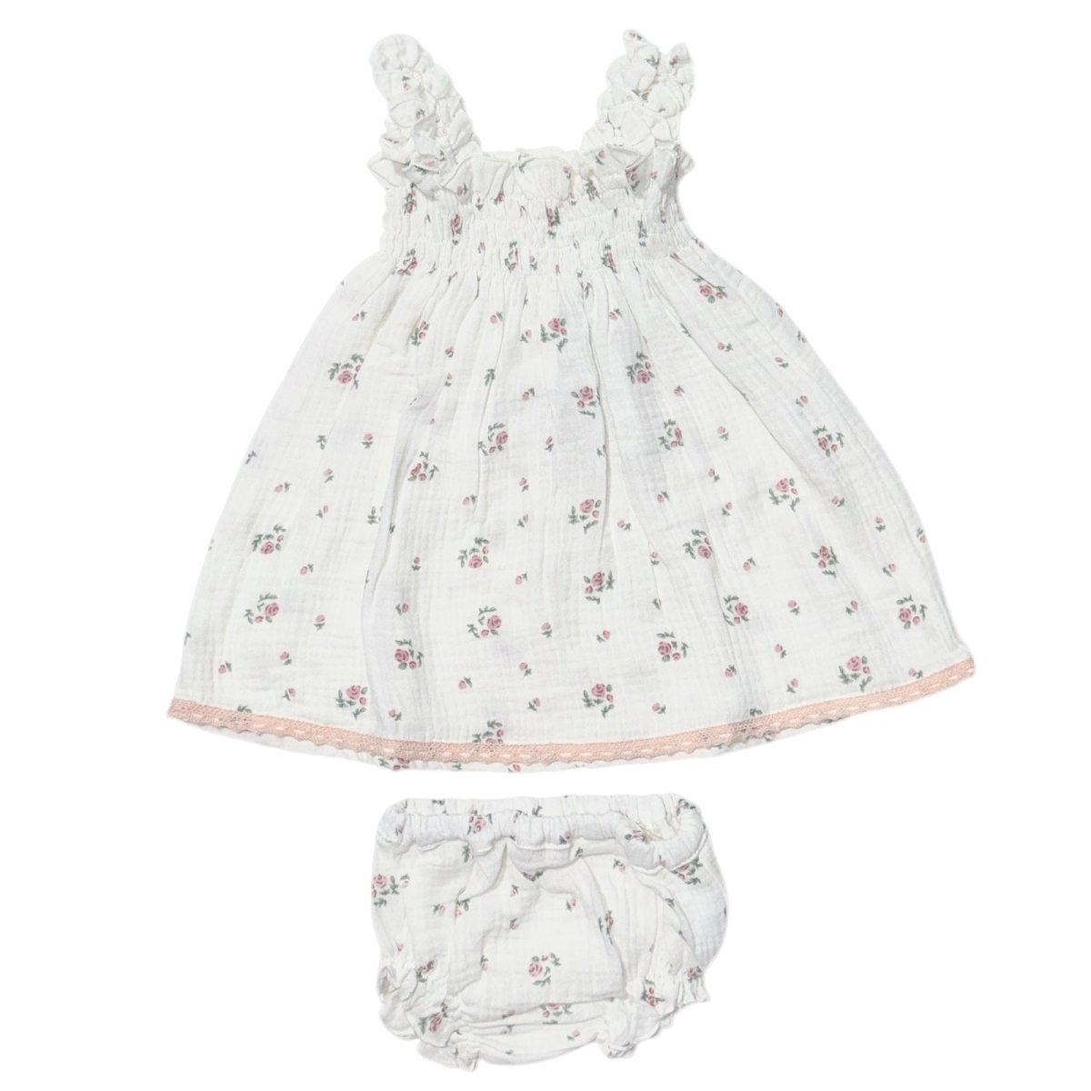 ROSES DRESS W/ BLOOMERS SET - BELA & NUNI